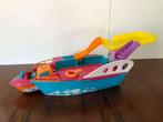 Polly Pocket boot met toebehoren, Kinderen en Baby's, Speelgoed | Educatief en Creatief, Ophalen of Verzenden, Zo goed als nieuw