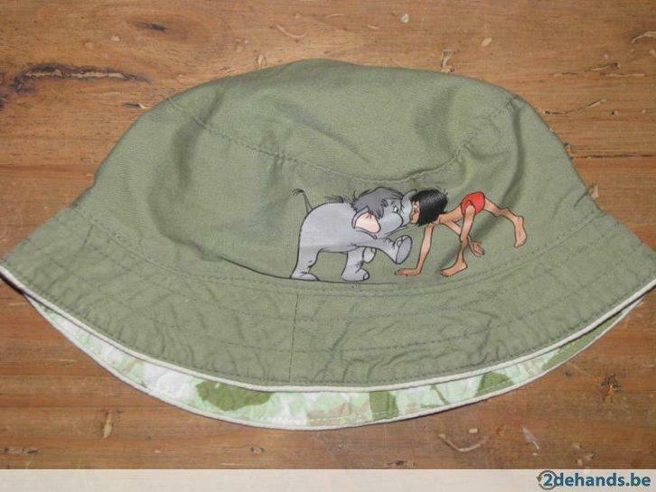 zonnehoedje jungle book, Kinderen en Baby's, Kinderkleding | Mutsen, Sjaals en Handschoenen, Gebruikt, Sjaal, Jongen, Ophalen of Verzenden