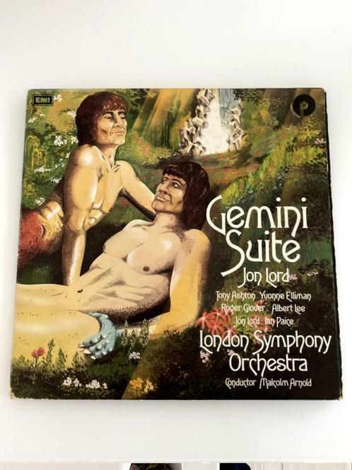 LP Jon Lord Deep Purple London Symphony Orch Gemini Suite, CD & DVD, Vinyles | Rock, Utilisé, Pop rock, 12 pouces, Enlèvement ou Envoi
