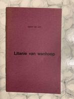 Litanie van wanhoop/Gerd De Ley, Boeken, Ophalen of Verzenden, Zo goed als nieuw