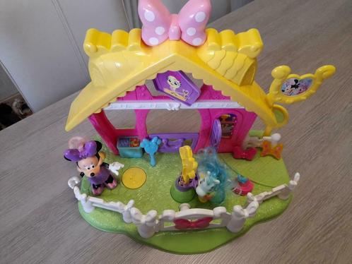 Minnie mouse figuurtje met ponystal, Kinderen en Baby's, Speelgoed | Educatief en Creatief, Gebruikt, Bouwen, Ontdekken, Ophalen of Verzenden