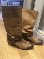 Cognac leren laarzen maat 36 van het merk Zara, Kleding | Dames, Schoenen, Overige kleuren, Zara, Lage of Enkellaarzen, Gedragen