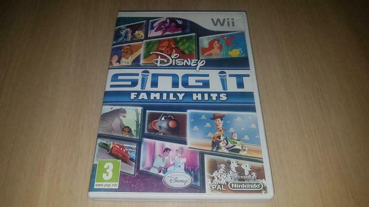 Disney Sing It - De mooiste liedjes uit de Disney-films, Games en Spelcomputers, Games | Nintendo Wii, Ophalen of Verzenden