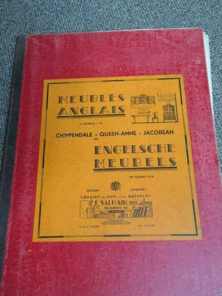 Meubles anglais F. Salmain Fils, Verzamelen, Overige Verzamelen, Gebruikt, Ophalen of Verzenden