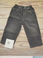 Grijze broek velours - Maat 86, Kinderen en Baby's, Gebruikt, Jongetje