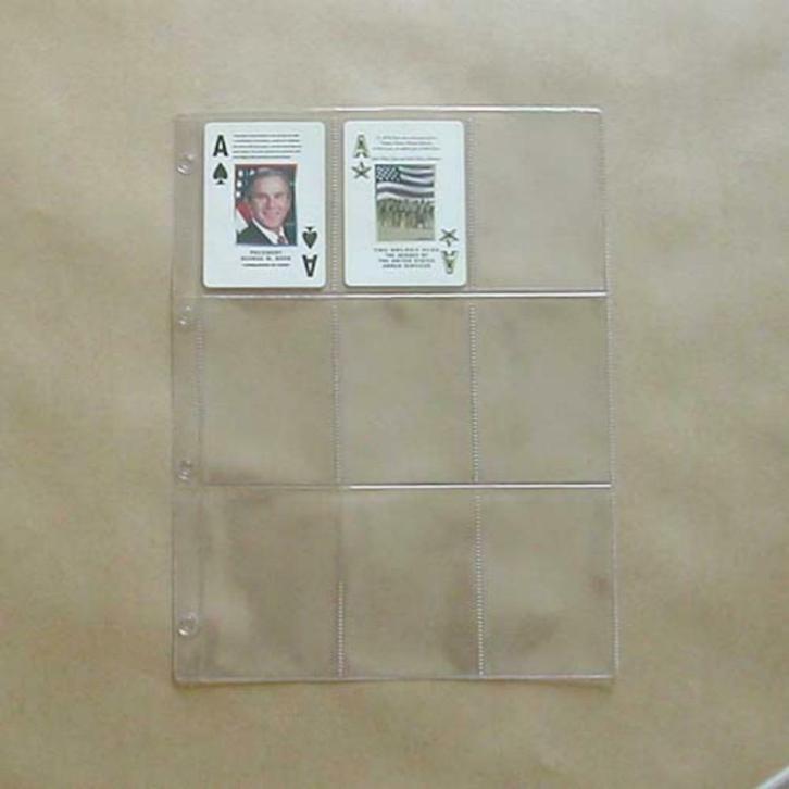 50 inlegbladen voor speelkaarten, Panini en Pokemon, Verzamelen, Speelkaarten, Jokers en Kwartetten, Speelkaart(en), Ophalen of Verzenden