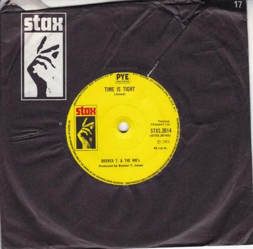 Booker T. & The MG's  ‎–  Time Is Tight / Soul Limbo, Cd's en Dvd's, Vinyl Singles, Zo goed als nieuw, Single, R&B en Soul, 7 inch