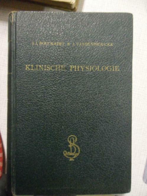 klinische physiologie 1953, Livres, Psychologie, Enlèvement ou Envoi
