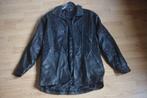 Veste en simili cuir taille L, Noir, Porté, Taille 42/44 (L), Enlèvement ou Envoi