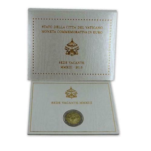 2 Euro Vaticaan 2013 - Sede Vacante (BU), Postzegels en Munten, Munten | Europa | Euromunten, Losse munt, 2 euro, Vaticaanstad