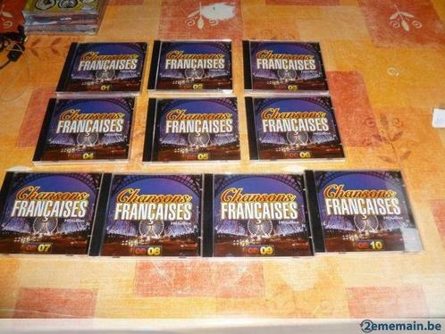 cd chansons françaises hits box, CD & DVD, CD | Musique du monde