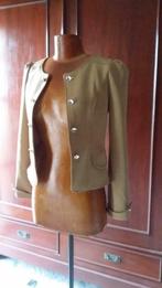 Blazer jasje vestje beige Zara nieuw, Neuf, Enlèvement ou Envoi, Manteau, Taille 36 (S)