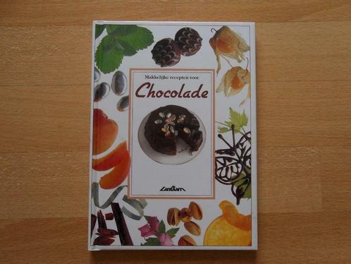Makkelijke recepten voor chocolade., Boeken, Kookboeken, Nieuw, Taart, Gebak en Desserts, Nederland en België, Ophalen of Verzenden