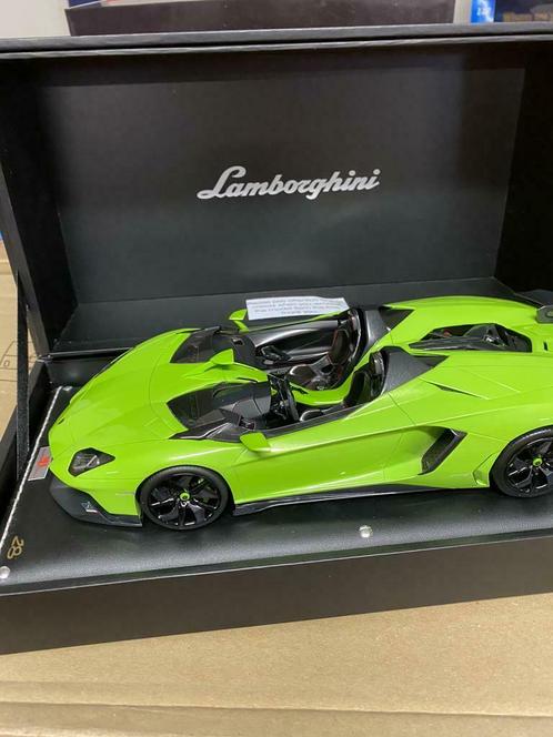 Lamborghini Aventador J Verde Itheca 1/18 MR, Hobby & Loisirs créatifs, Voitures miniatures | 1:18, Neuf, Autres marques, Enlèvement