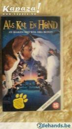 Film (VHS) : Als Kat en Hond, Cd's en Dvd's, Dvd's | Kinderen en Jeugd, Alle leeftijden, Ophalen of Verzenden, Film