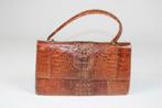 sac à main vintage en cuir de crocodile, Antiquités & Art, Enlèvement ou Envoi, Femmes