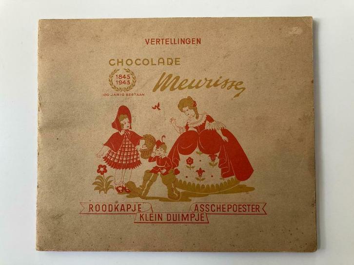 Meurisse vertellingen 1945 - roodkapje, klein duimpje ..., Antiek en Kunst, Antiek | Boeken en Manuscripten, Ophalen of Verzenden
