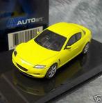 1:43 AutoArt Mazda RX-8 lighting yellow 55921, Hobby en Vrije tijd, Modelbouw | Auto's en Voertuigen, Nieuw, Ophalen of Verzenden