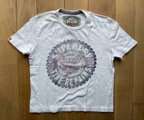 Tee-shirt enfant Superdry blanc Taille XS, Kinderen en Baby's, Kinderkleding | Overige, Gebruikt, Jongen, Ophalen of Verzenden