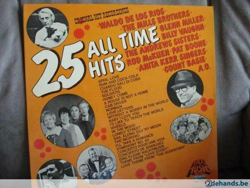 vinyl - lp - 25 all time hits, CD & DVD, Vinyles | Pop, 1960 à 1980, 12 pouces, Enlèvement ou Envoi