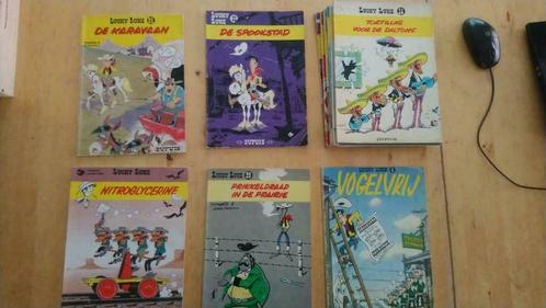 Strips Lucky Luke (14strips), Boeken, Stripverhalen, Gelezen, Ophalen of Verzenden