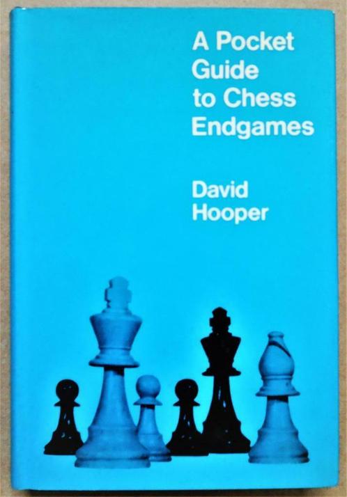 A Pocket Guide to Chess Endgames - 1973 - David Hooper, Livres, Livres de sport, Utilisé, Sport cérébral, Enlèvement ou Envoi