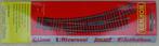 Linker wissel, gebogen, h0/00, merk Hornby type R8074, Overige merken, Gelijkstroom, Nieuw, Rails