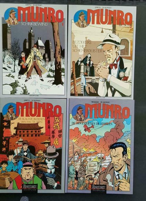 Strips Munro Griffo di Giorgio Dupuis, Boeken, Stripverhalen, Zo goed als nieuw, Complete serie of reeks, Ophalen