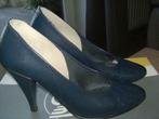 Chaussures escarpins bleu foncé, Escarpins, Bleu, Porté, Enlèvement ou Envoi