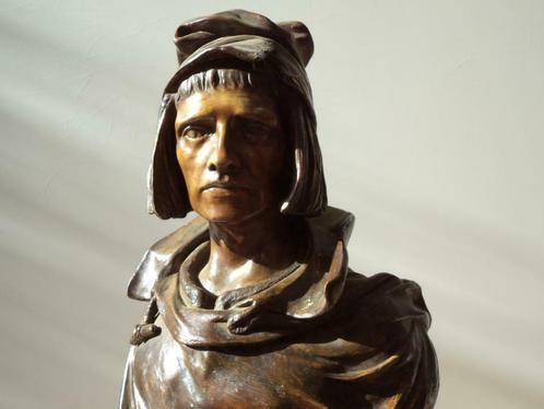 Friedrich GOLDSCHEIDER Wien terracotta buste Antoine NELSON, Antiek en Kunst, Kunst | Beelden en Houtsnijwerken, Ophalen
