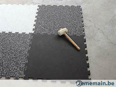 Puzzle mat caoutchouc fitness, Sport en Fitness, Overige Sport en Fitness, Nieuw, Ophalen