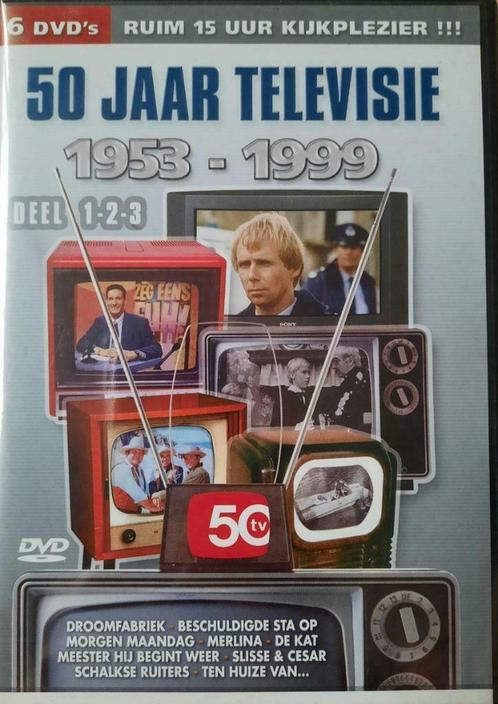DVDbox: 50 Jaar VRT TV 1953-1999 (3DVD) A, Cd's en Dvd's, Dvd's | Tv en Series, Zo goed als nieuw, Drama, Boxset, Alle leeftijden