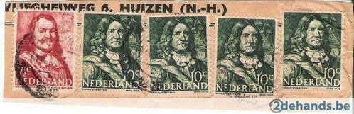Postzegels uit de Zeehelden uitgave, Postzegels en Munten, Postzegels | Nederland, Gestempeld, T/m 1940, Ophalen of Verzenden