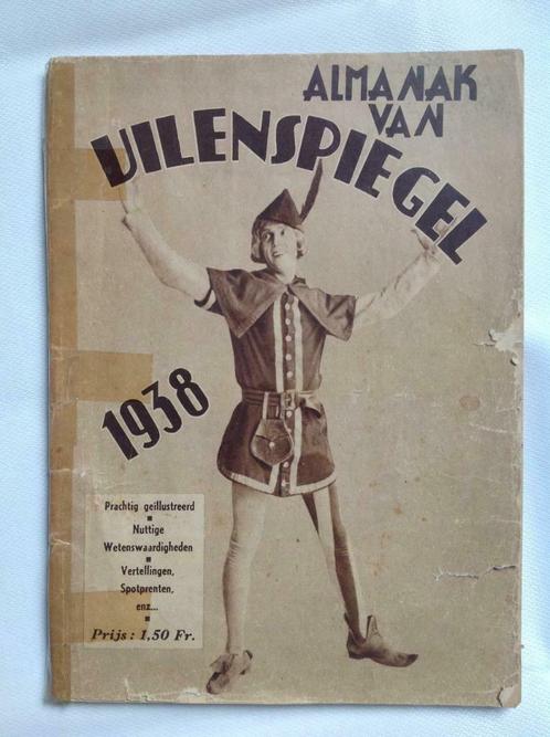 Almanak van Uilenspiegel - 1938/Drukkerij Het Laatste Nieuws, Boeken, Stripverhalen, Gelezen, Eén stripboek, Ophalen of Verzenden