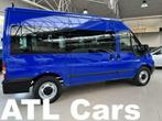 Ford Transit 8+1 Minibus 108.000km 1ste Eig Garantie+Keuring, Autos, Ford, Carnet d'entretien, Transit, 9 places, Bleu