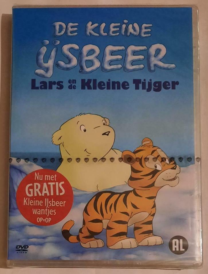 De Kleine Ijsbeer: Lars en de Kleine Tijger neuf sous bliste, Cd's en Dvd's, Dvd's | Tekenfilms en Animatie, Nieuw in verpakking