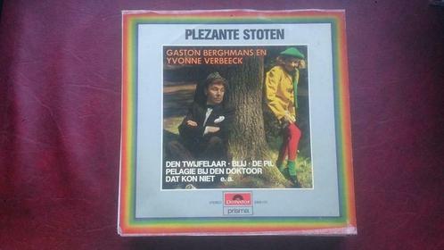 Gaston berghmans en yvonne verbeeck - plezante stoten, CD & DVD, Vinyles | Néerlandophone, Enlèvement ou Envoi