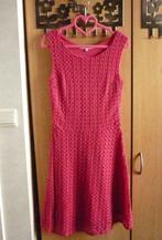 Fuchsia roze gehaakte gevoerde jurk kleed van Lola&Liza Mt38, Taille 38/40 (M), Rose, Enlèvement ou Envoi