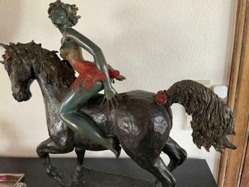 Bronzen Beeld Josepha "Lady Godiva", Antiquités & Art, Art | Sculptures & Bois, Enlèvement