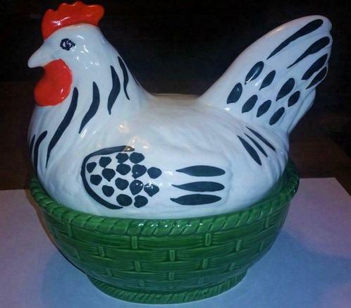 Porselein eierenschaal (voor gekookte eieren) 25cm, Maison & Meubles, Cuisine | Ustensiles de cuisine, Neuf, Enlèvement ou Envoi
