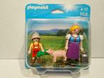 Playmobil Boerinnetje en Zoon, Ophalen of Verzenden, Nieuw, Complete set