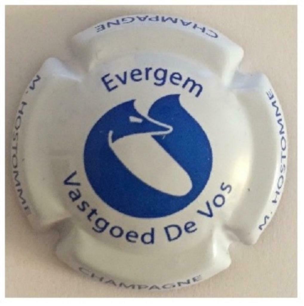 Champagne capsules - Hostomme M 38"Vastgoed De Vos"(L 5341), Collections, Collections Autre, Comme neuf, Envoi