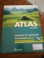 Atlas espace et société  erasme, Boeken, Schoolboeken, Ophalen of Verzenden