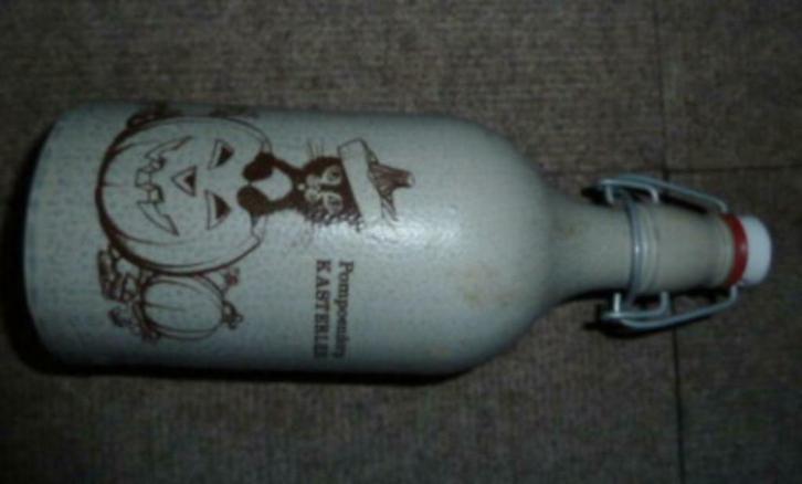 # stenen fles / kruik POMPOENDORP KASTERLEE Brij. Sterkens, Verzamelen, Biermerken, Gebruikt, Flesje(s), Overige merken, Ophalen of Verzenden