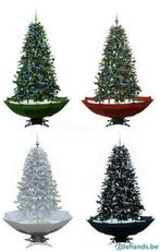 Echt Sneeuwende Kerstboom 1.70m. Incl. Led's, Muziek & Deco!, Ophalen of Verzenden, Nieuw