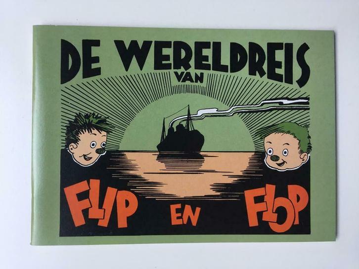 De wereldreis van flip en flop op 1400 ex nieuwstaat, Boeken, Stripverhalen, Nieuw, Eén stripboek, Ophalen of Verzenden