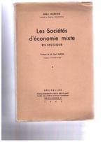 Les Sociétés d'économie mixte en Belgique - E. Marioné 1947, Livres, Utilisé, Enlèvement ou Envoi, Économie et Marketing, E. Marioné