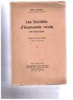 Les Sociétés d'économie mixte en Belgique - E. Marioné 1947, Enlèvement ou Envoi, E. Marioné, Utilisé, Économie et Marketing