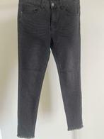 Donkergrijze jeans met strikje in strass onderaan, W30 - W32 (confection 38/40), Redial, Envoi, Gris