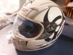 casque neuf nox n935 blanc noir taille xl, Motos, Autres marques, XL, Casque intégral, Neuf, avec ticket